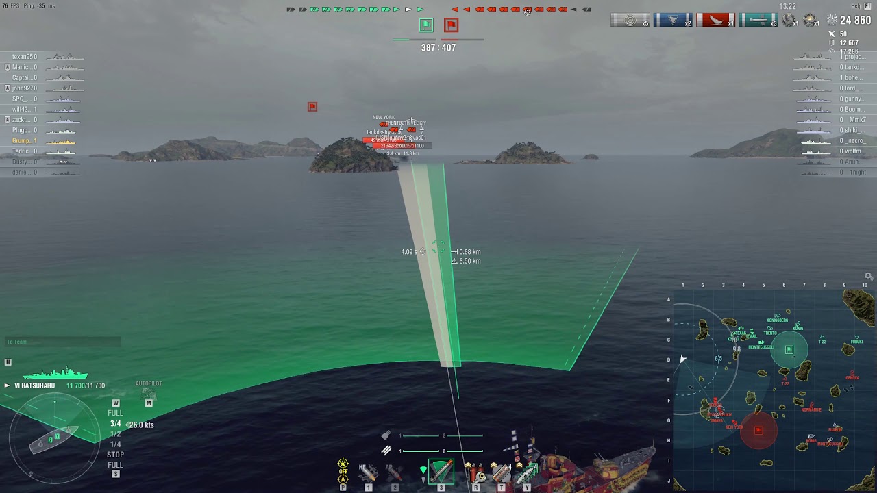 Hatsuharu; All Skill, No Luck? [World of Warships]