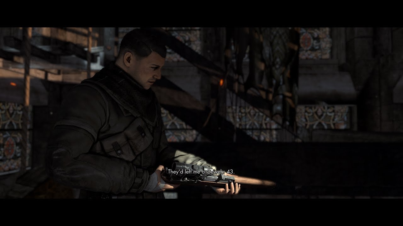 Sniper Elite V2 Remastered, walktrough on Sniper Elite, part 6 St. Olibartus Church