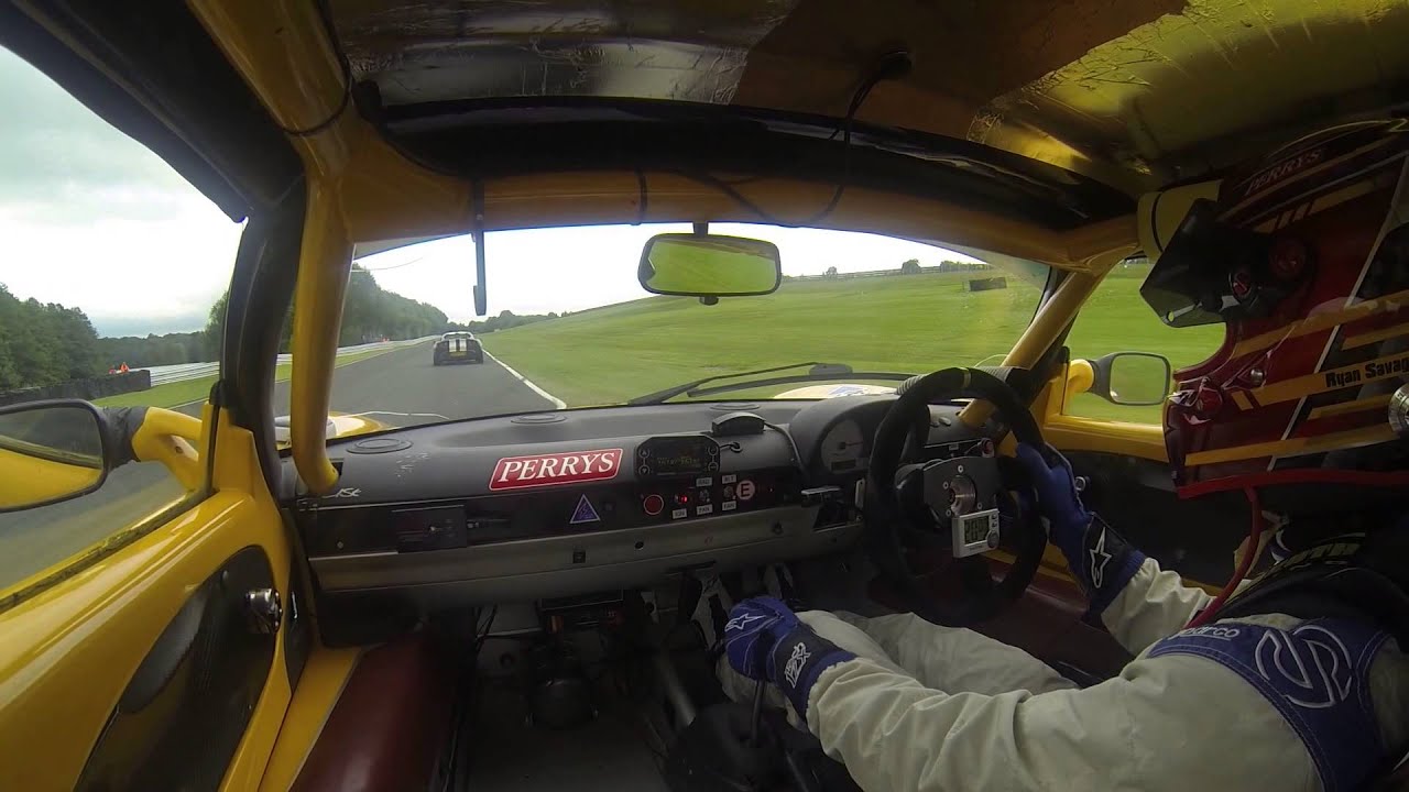 Ryan Savage ENGINE FIRE! | Lotus Elise Trophy Race 2  | Oulton Park 2015