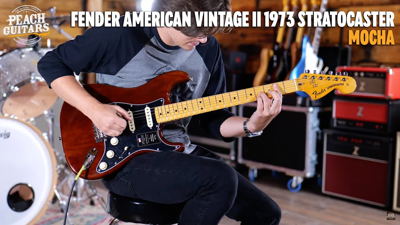 No Talking...Just Tones | Fender American Vintage II 1973 Stratocaster | Mocha