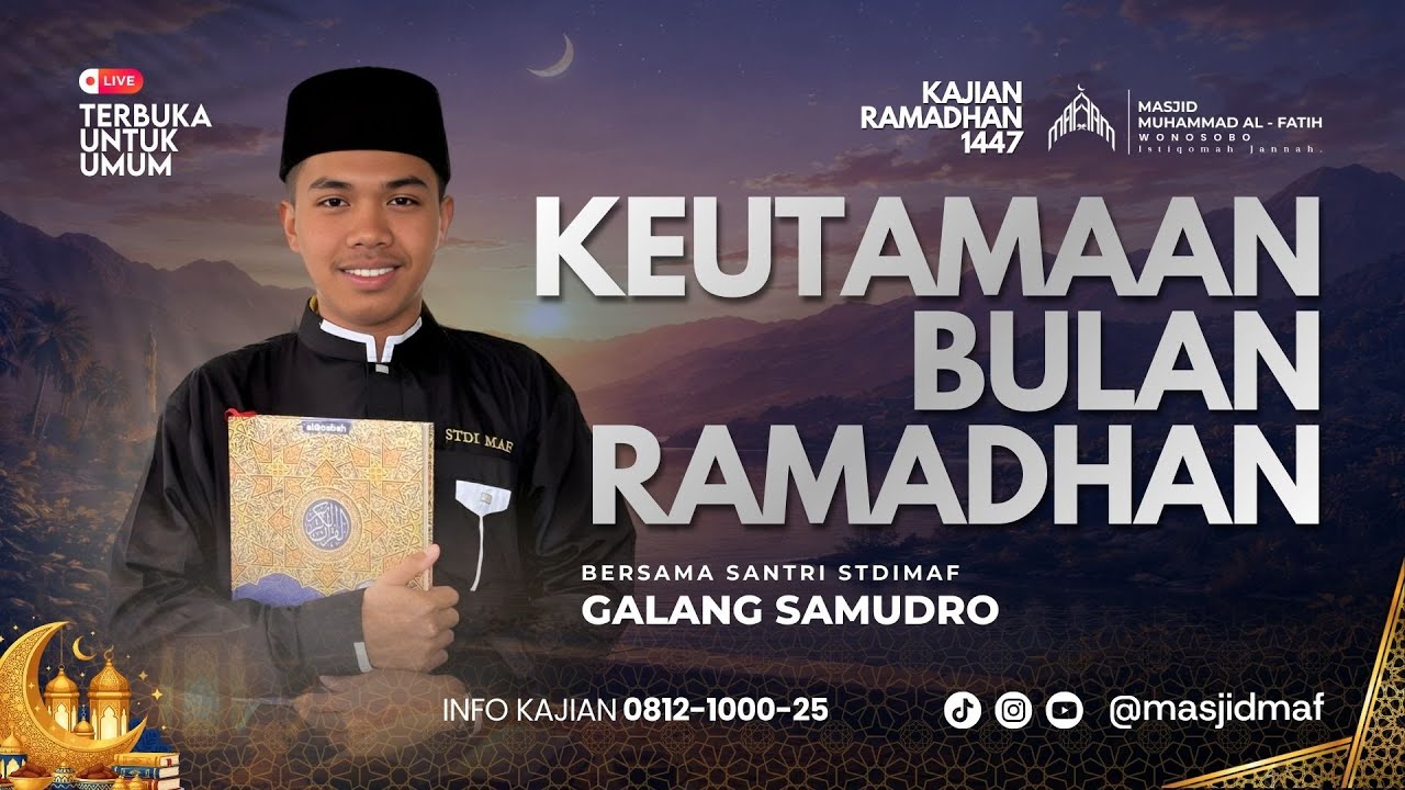 13 Ramadhan 1447 | Santri STDIMAF | Galang Samudro |