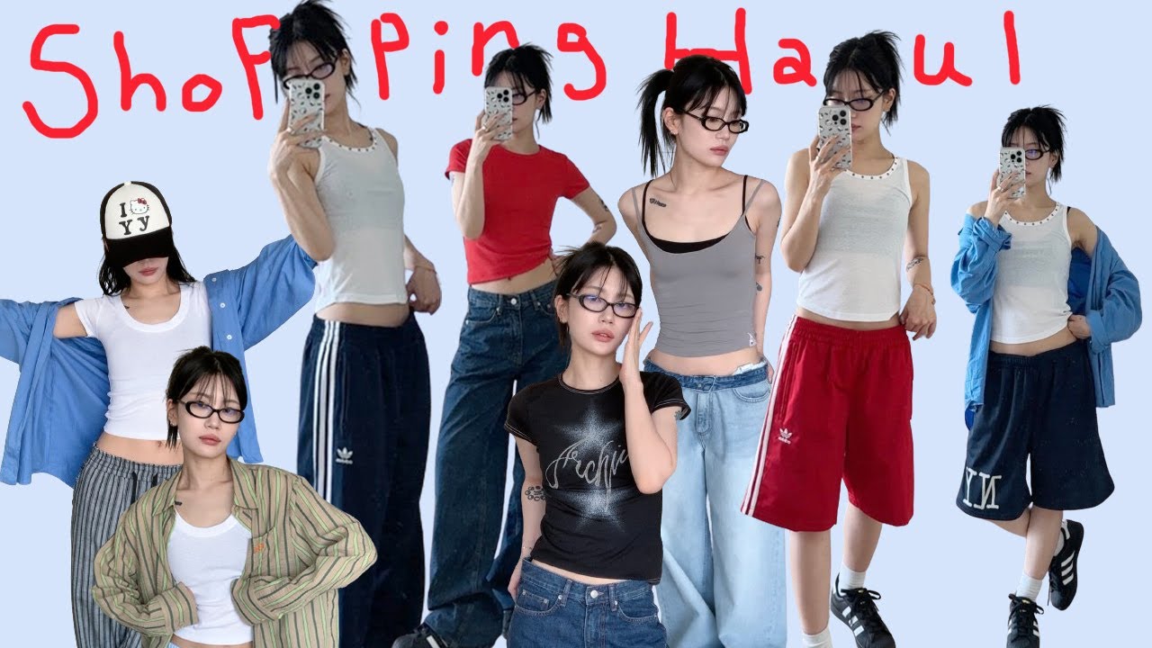 HAUL ✯ 6월 여름 내돈내산 쇼핑하울 🛒 여행지에서 돌려입기 좋은 아이템 19가지 ✶༄ ‧₊˚