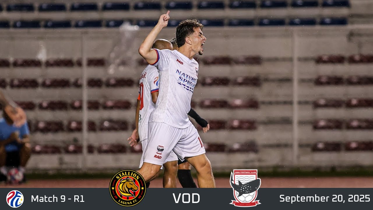 M09 VOD -- STALLION LAGUNA FC VS DYNAMIC HERB CEBU FC || PFL 2025-2026
