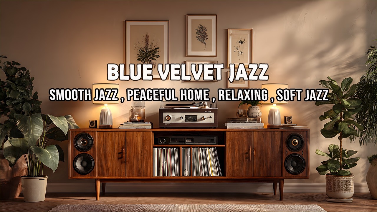🌊 Blue Velvet Jazz — Smooth Jazz Waves for Mind Healing 💙