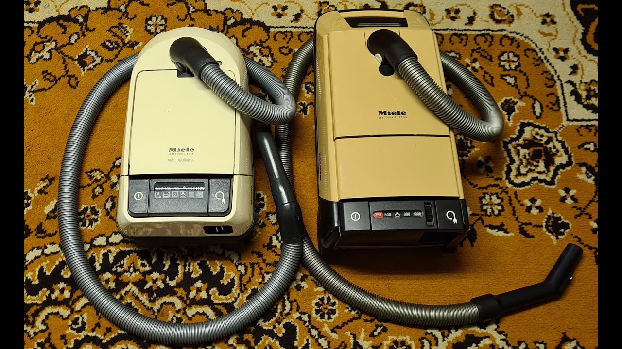 Miele S234i and Miele S254i vintage Vintage Vacuum Cleaners