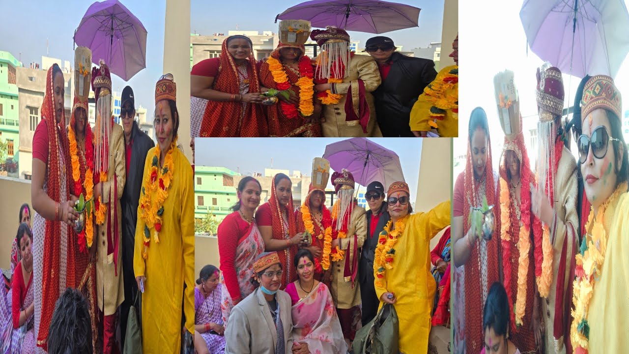 #एक विवाह एसा भी #पहाड़ी कॉमेडी वीडियो होली महोत्सव के उपलक्ष्य में आयोजित 