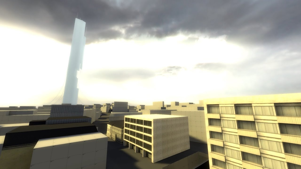 Half-Life 2 Beta - ОГРОМНАЯ Карта города City 17