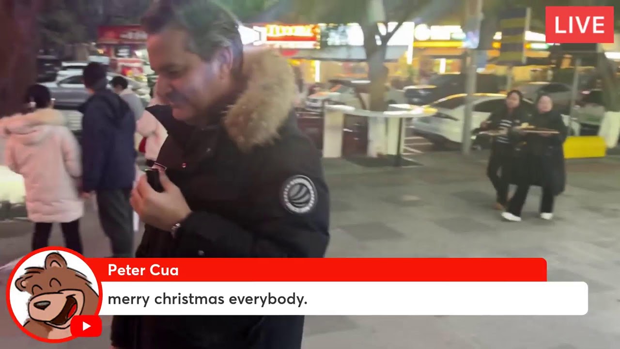 Does China Celebrate Christmas ? | Live From The Streets Of Chongqing China