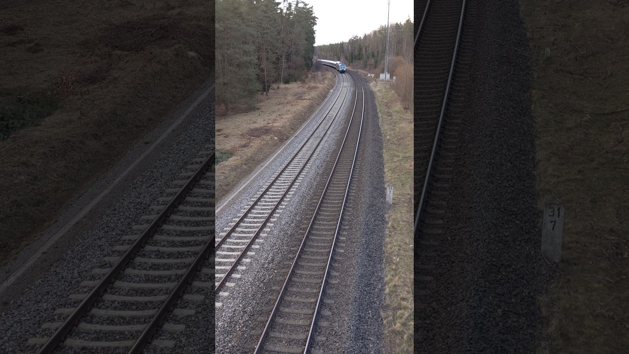 Alex - Zug - L&auml;nderbahn Strecke Hof - Regensburg