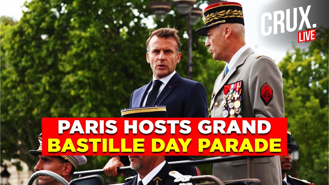 Paris LIVE | Macron Leads Final Bastille Day Parade As France Signals EU Unity, Support For Ukraine