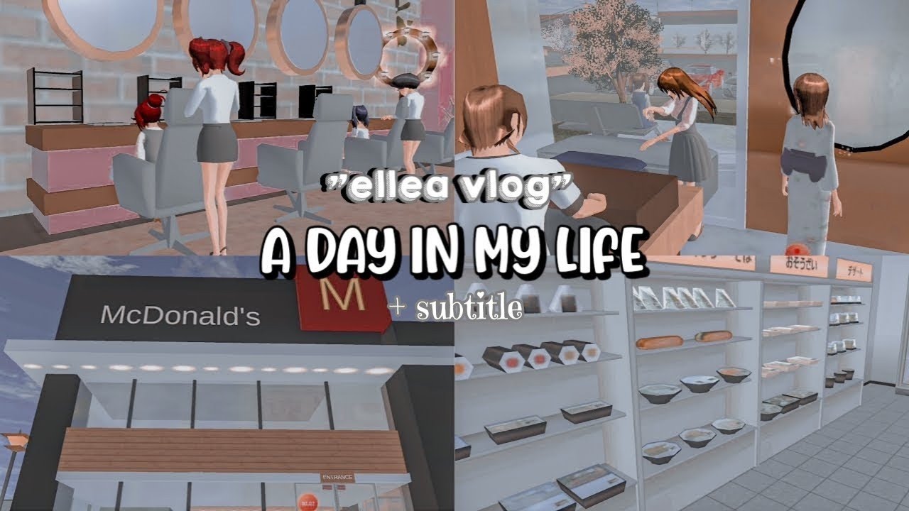 (+subtitle) 🍃 a day in my life: olahraga, breakfast, nyalon, shopping, eat McDonald's ✨