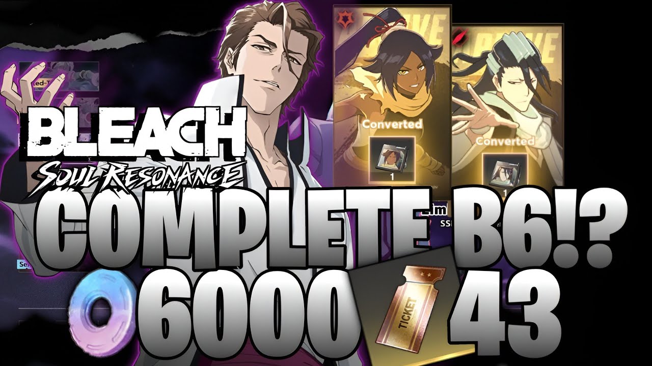 SUMMONS 6000 Spiritual Jade for B6 AIZEN || BLEACH SOUL RESONANCE