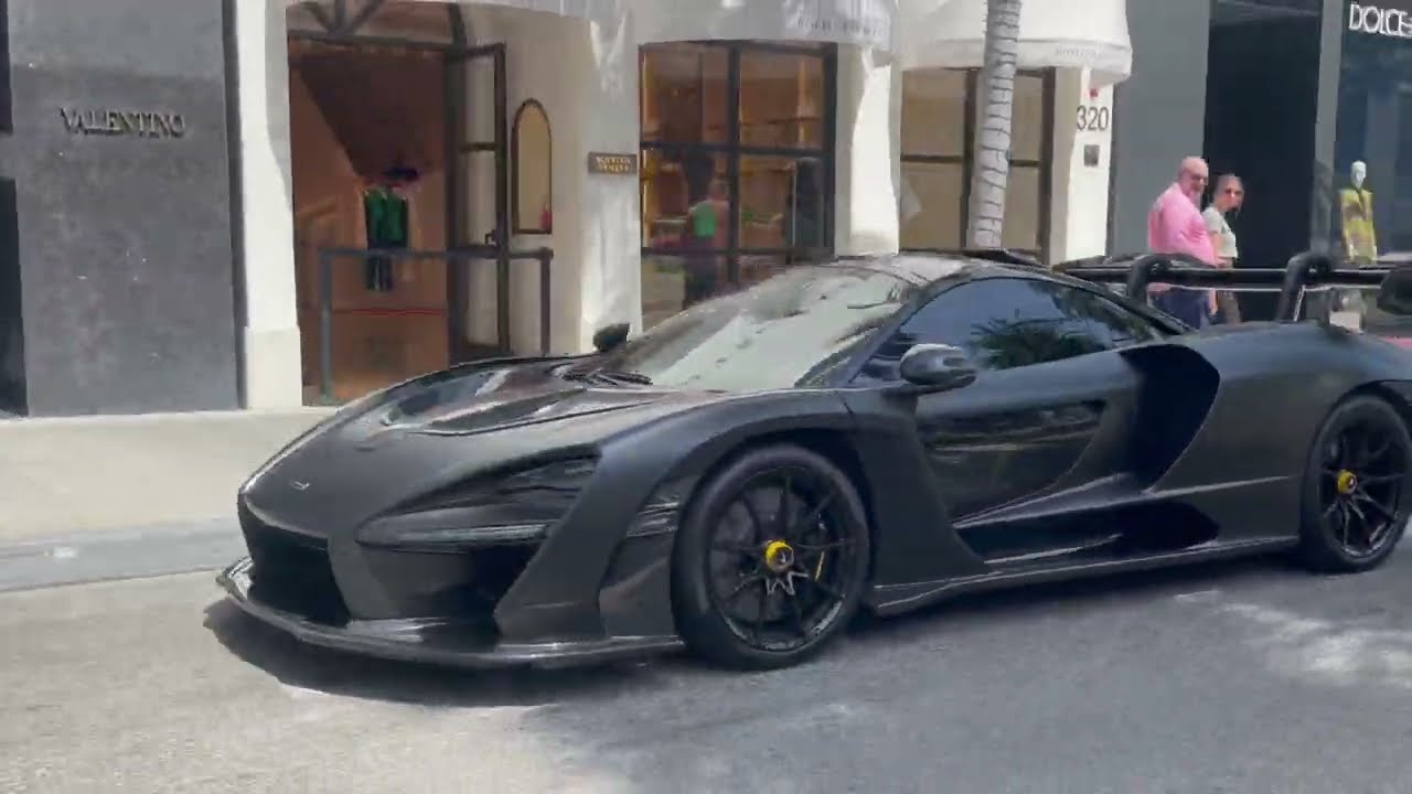 Amazing Exotic Car Spotting in Beverly Hills 90210 and Malibu!