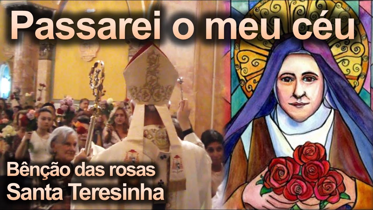 Meu céu - Uma chuva de rosas - Santa Teresinha - Míria Kolling