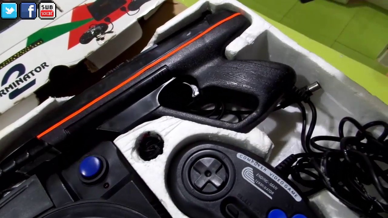 Unboxing - Consola de los 90º TERMINATOR 2 - By Snapdragon.