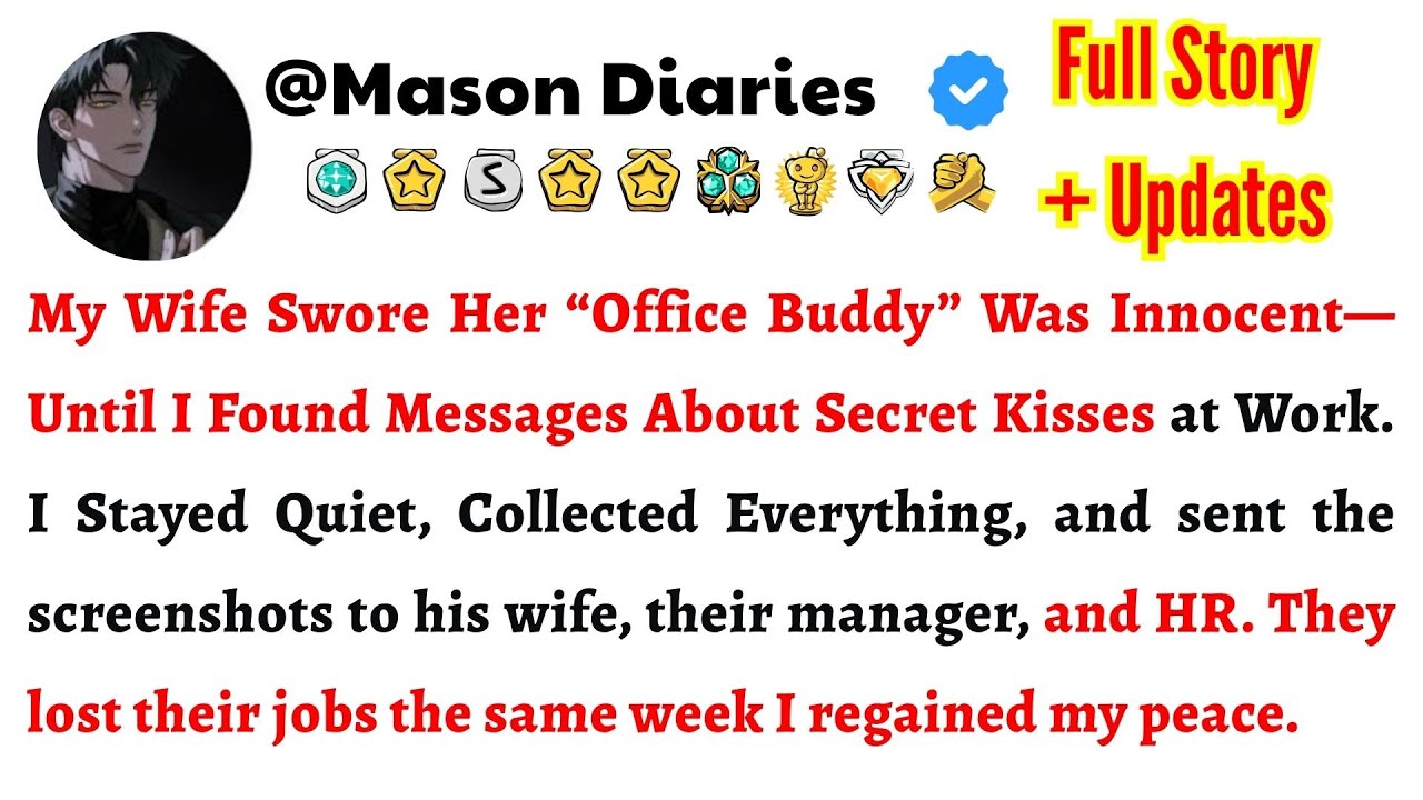 My Wife Swore Her “Office Buddy” Was Innocent—Until I Found Messages About Secret Kisses at Work
