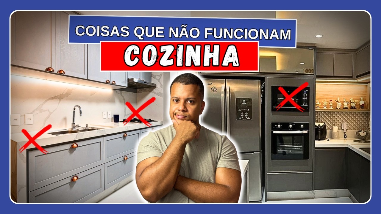 Maiores Erros na COZINHA e Como Resolver
