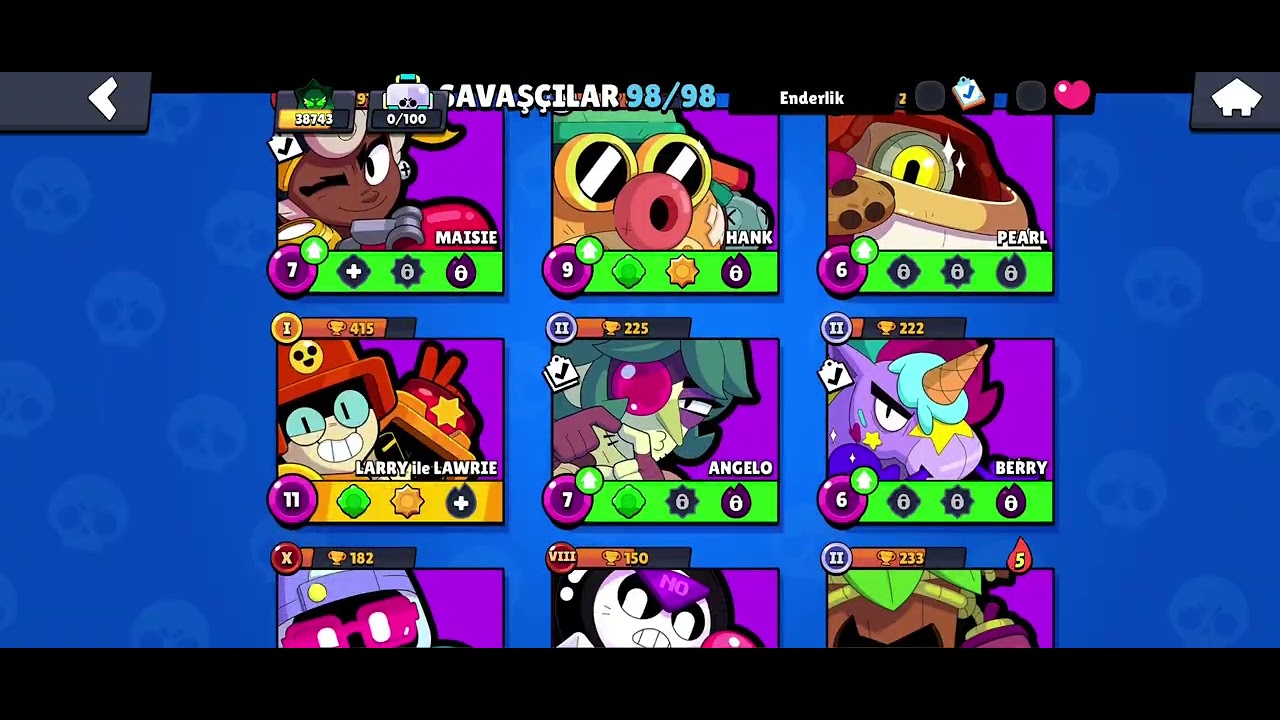 Sağlık brawlstars hesap 32 max karakter toplam 98 karakter fiyat-900 tl indirim olur ödeme-play kod