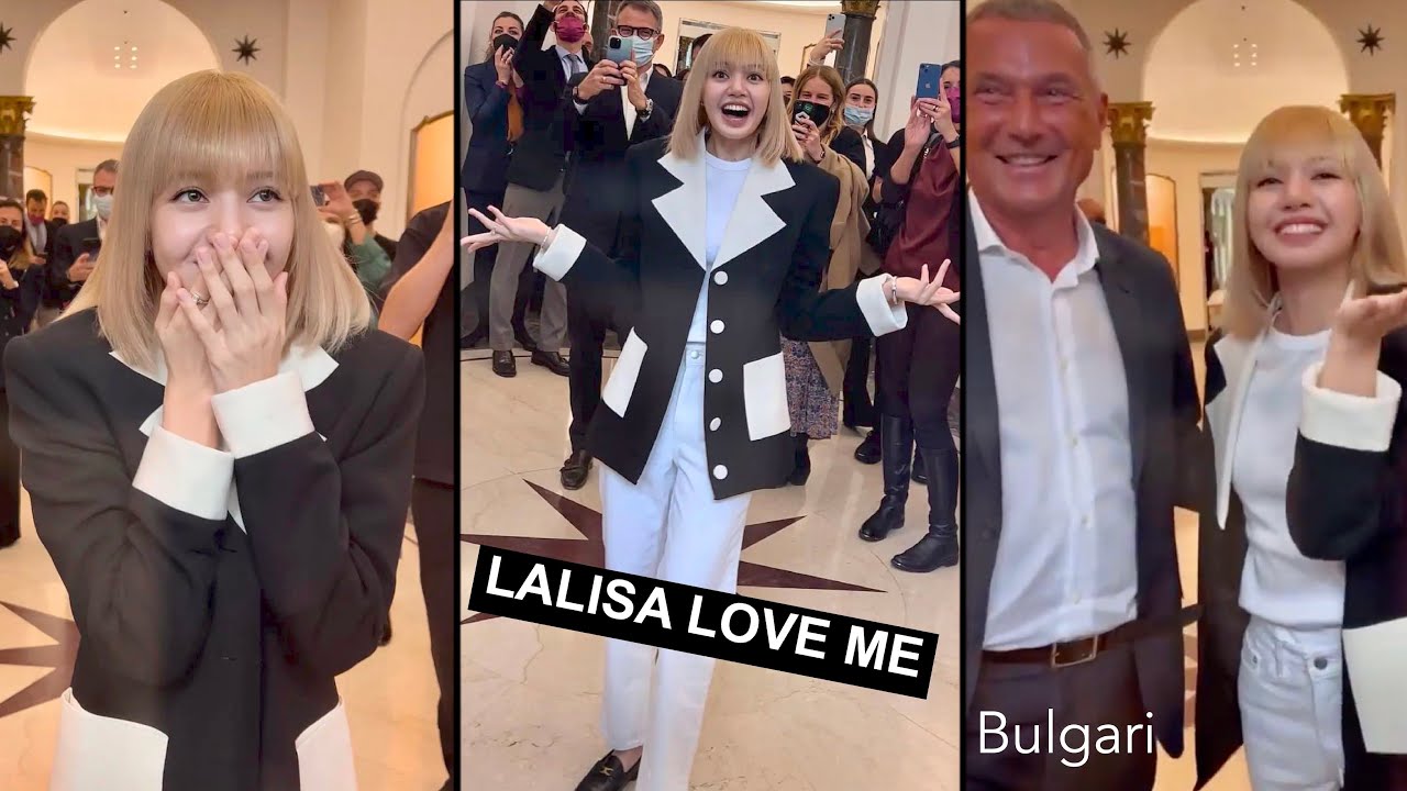 Lisa dancing “Lalisa” with Italian fans in Rome and signing autographs in Paris