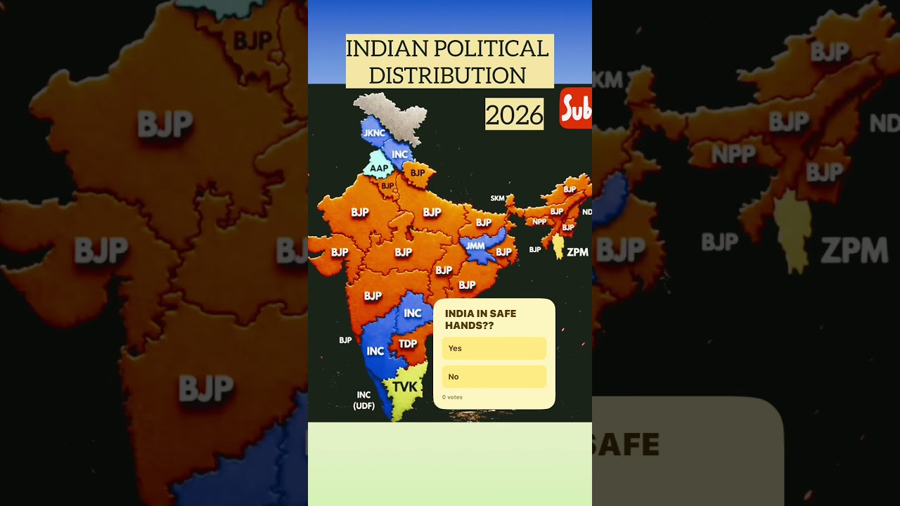 INDIA After 4th May 2026 🗳️ #politics #election #shorts #trending #bjp #pollposition #electoons