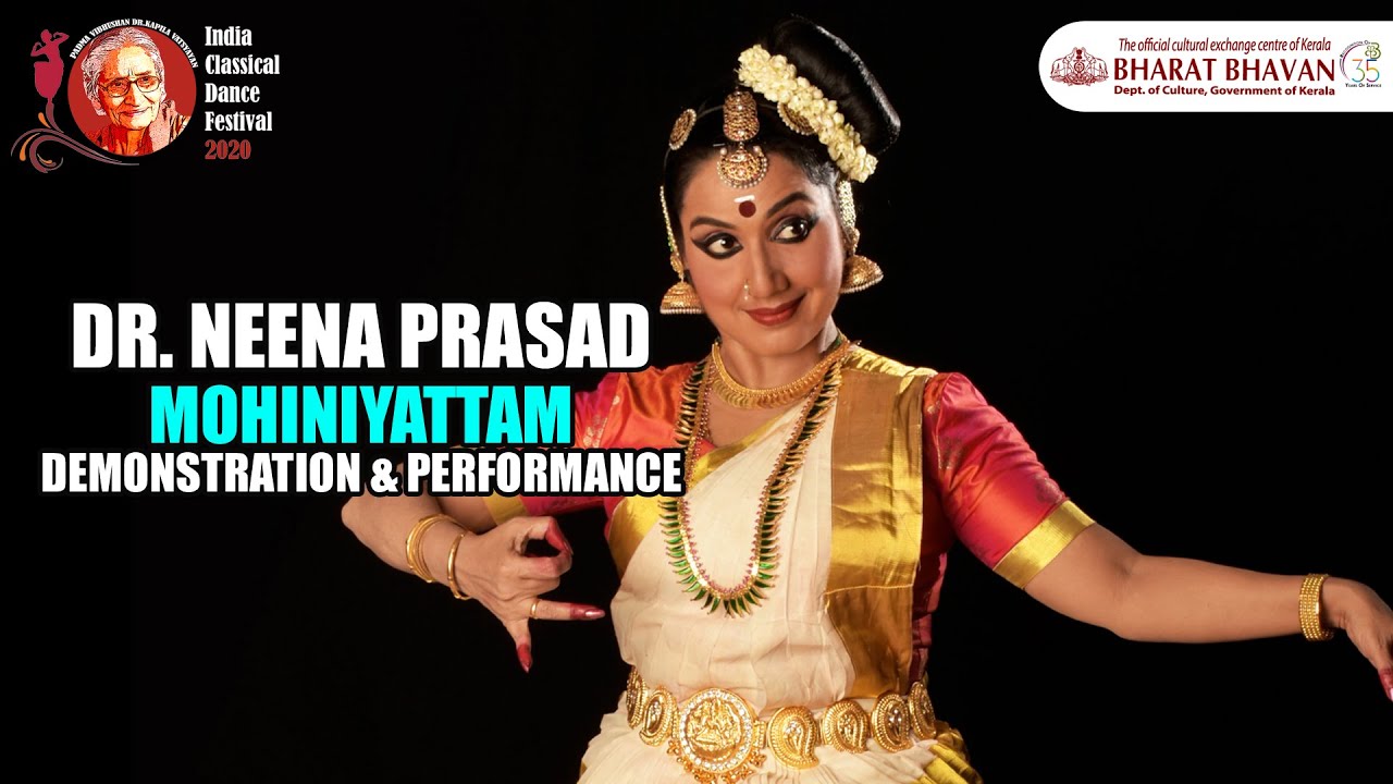 Mohiniyattam | Dr. Neena Prasad Mohiniyattam Demonstration & Performance | Learn Mohiniyattam