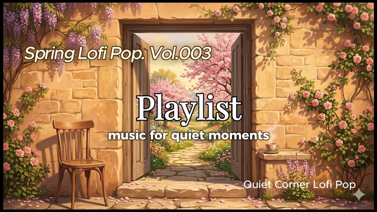 🌸 Spring Lofi Pop Playlist Vol.3 | music for quiet moments ☕ | Quiet Corner