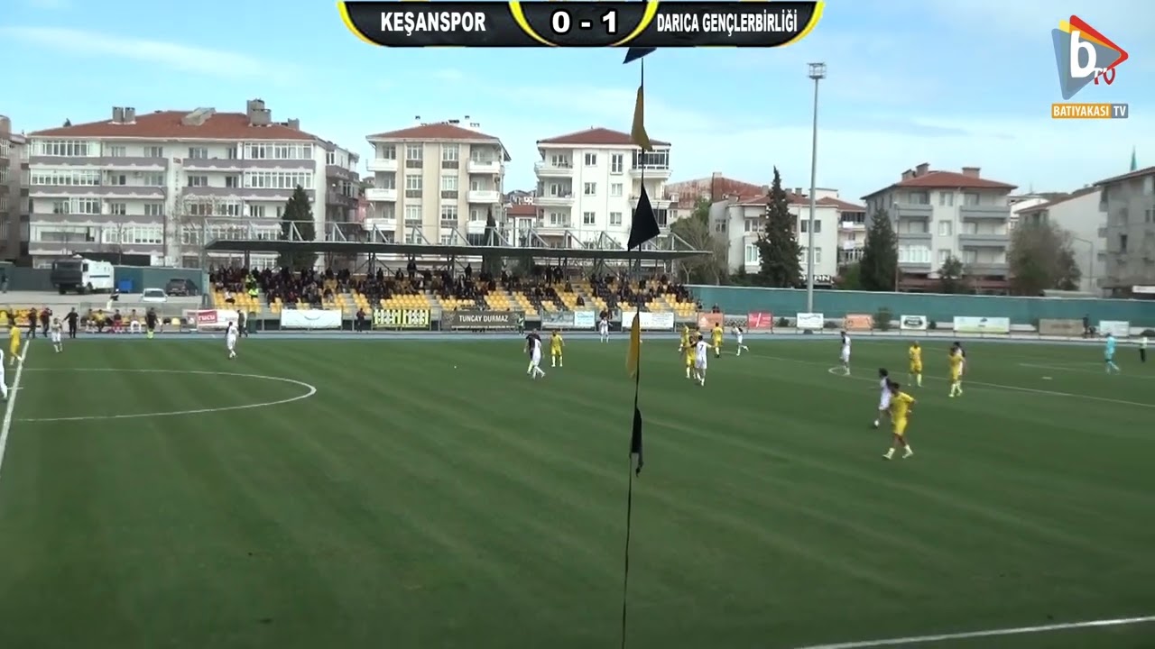 KEŞANSPOR  - DARICA GENÇLERBİRLİĞİ MAÇI GOL VE ÖZETİ