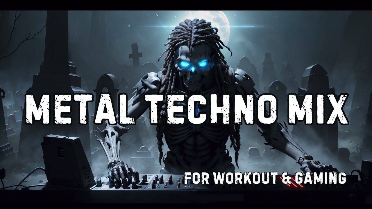 💿Heavy Metal Techno Mix🎧Synths from the Underworld🎸Instrumental For WorkOut and Gaming