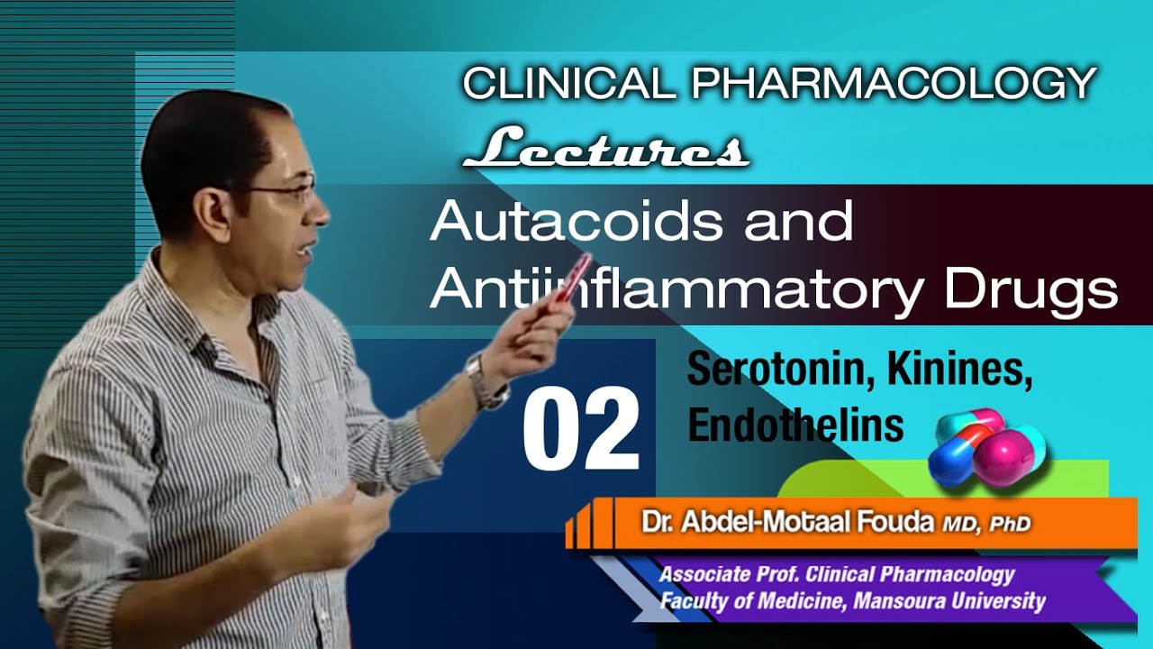 Autacoids (Ar) - 02- Serotonin - kinines - endothelins - purines
