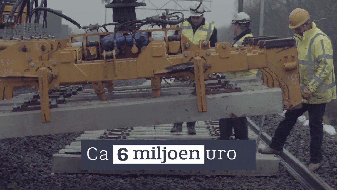 Hoe wij in één weekend het spoor vernieuwen in Haarlem