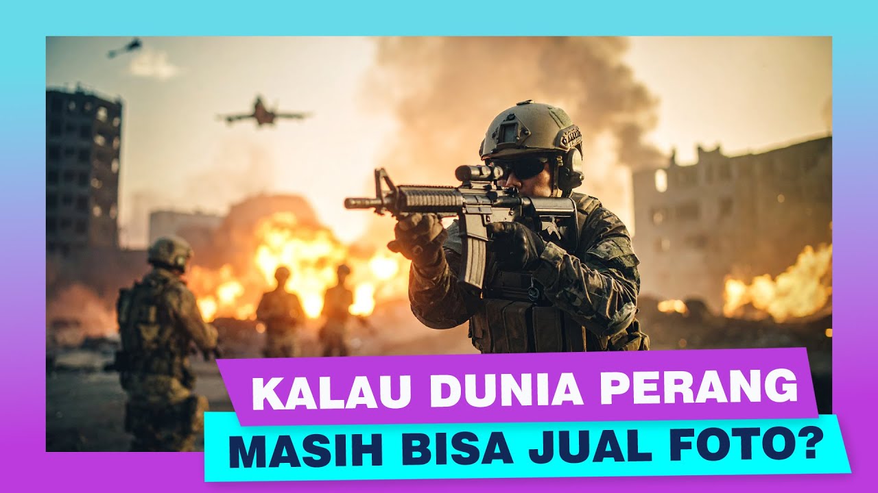 Internet Mati, Shutterstock Tumbang. Nasib Microstocker di Perang Dunia 3