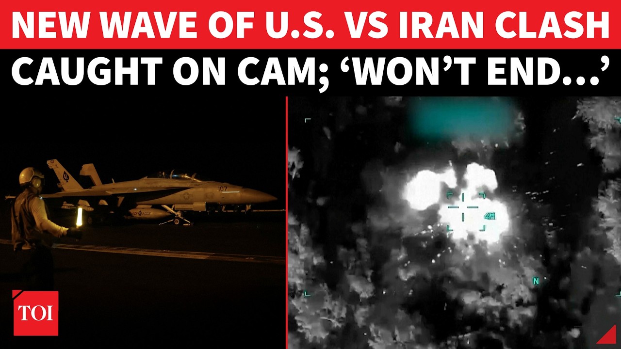 US Vs Iran Clashes LEVEL UP! &lsquo;Non-Stop Explosions Throughout&hellip;&rsquo;: Dramatic Showdown Video Released
