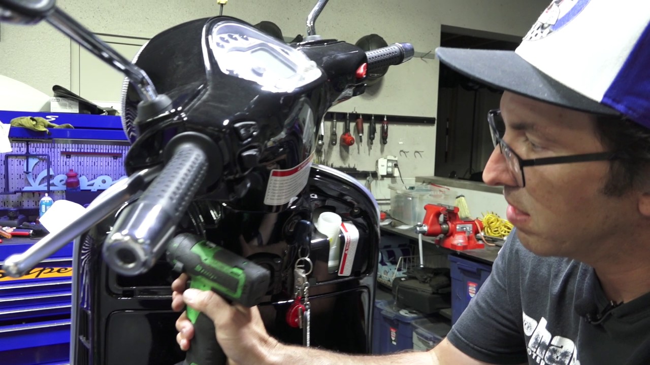 GTS Crash Damage, Legshield Trim Replacement & Paint Touch-Up