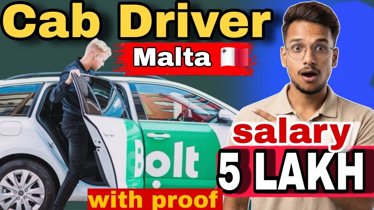 🇲🇹How Much Can You Earn as a Cab Driver in Malta in 2026? | Real Earnings✅️