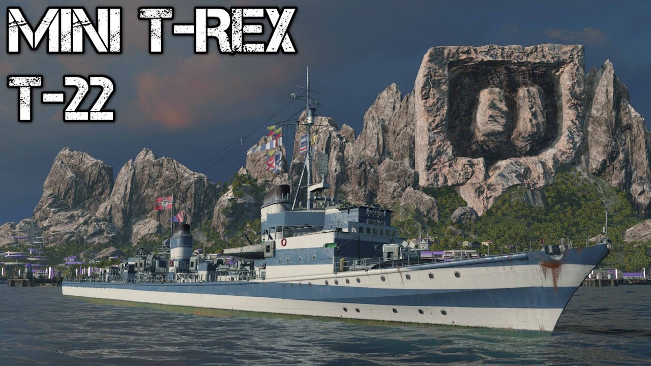 World of Warships - Mini T-Rex - T-22