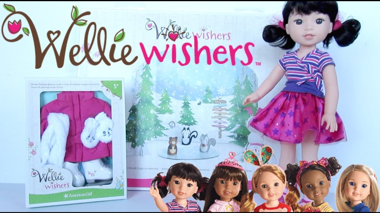 WELLIE WISHERS - WINTER SKATING OUTFIT & STAGE ACCESSORIES - REVIEW