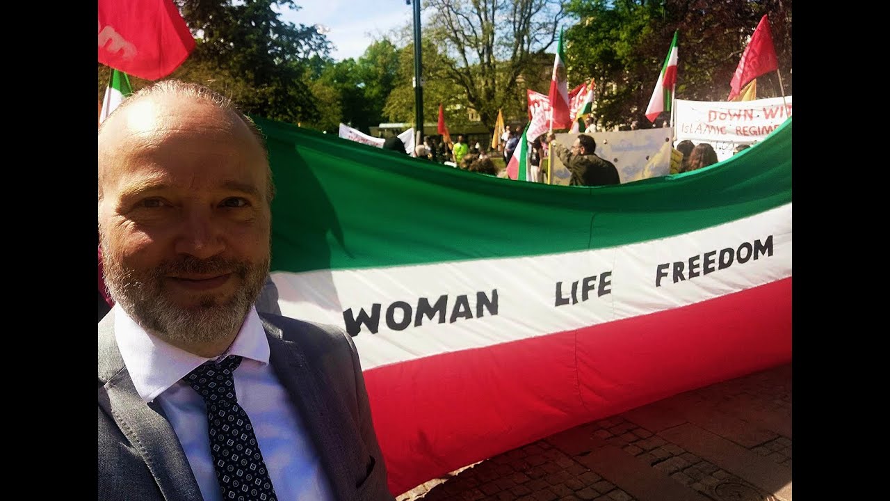 Manifestation Malm&ouml; Iran 20 may 2023