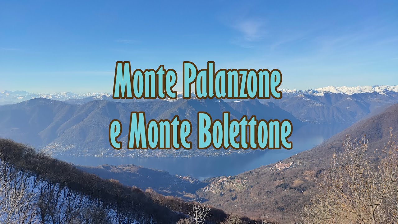Monte Palanzone e Monte Bolettone dall'Alpe del Vicerè