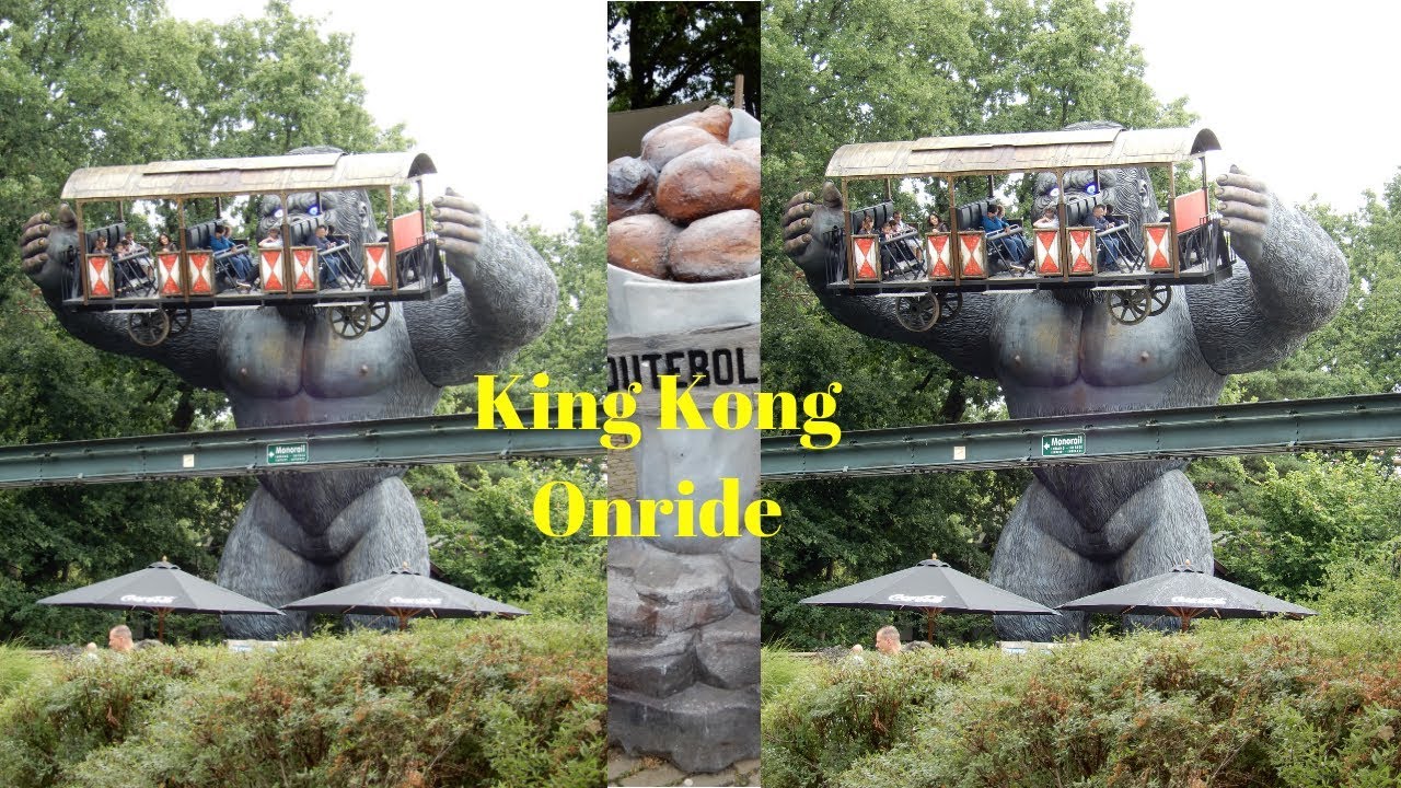 Onride - POV - King Kong - Bobbejaanland 2019 4K