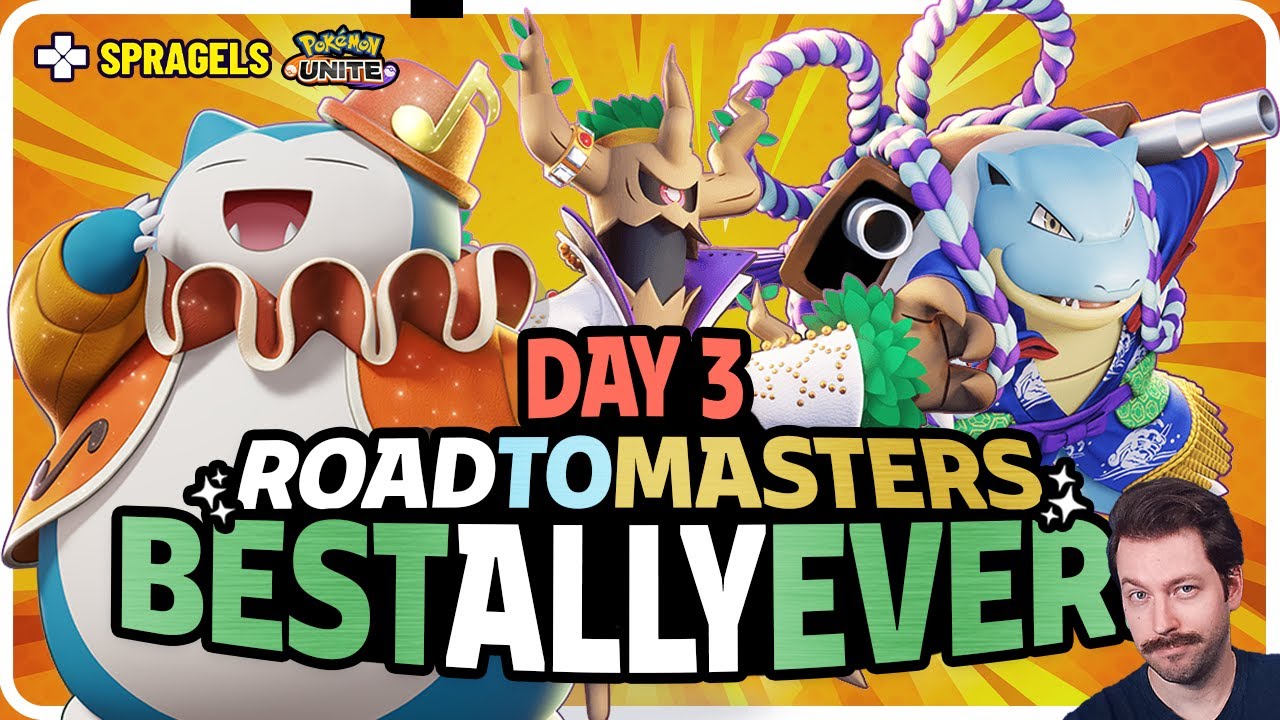 BEST MATCHES EVER?? Day 3 Best Ally Ever Road To Master Rank | Pokemon Unite