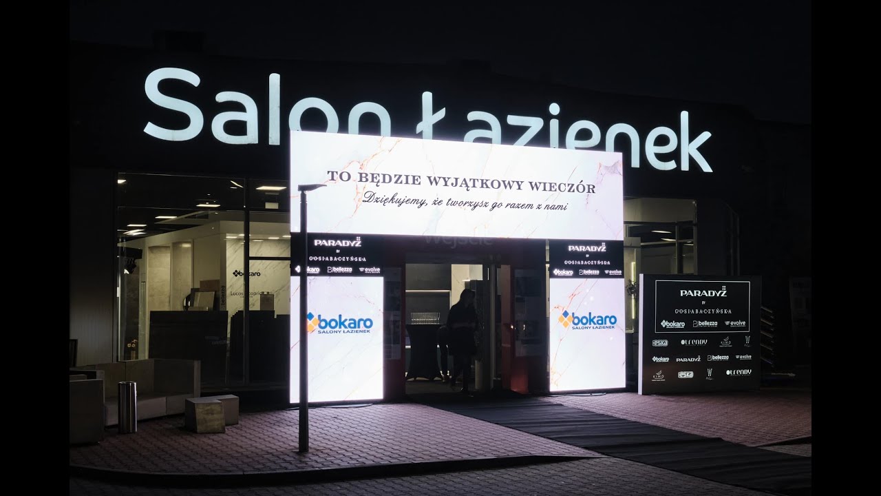 Wiecz&oacute;r z Gosią Baczyńską i marką Paradyż w salonie Bokaro Szczecin