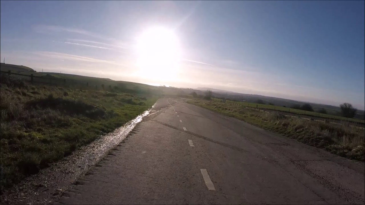 Down Ridgeway Hill in Weymouth, Dorset
