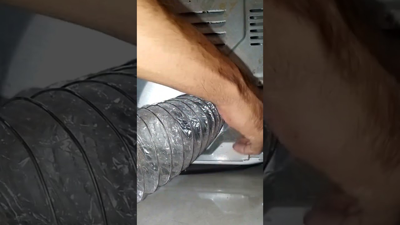 Instalando ducto de pelusa.🧰