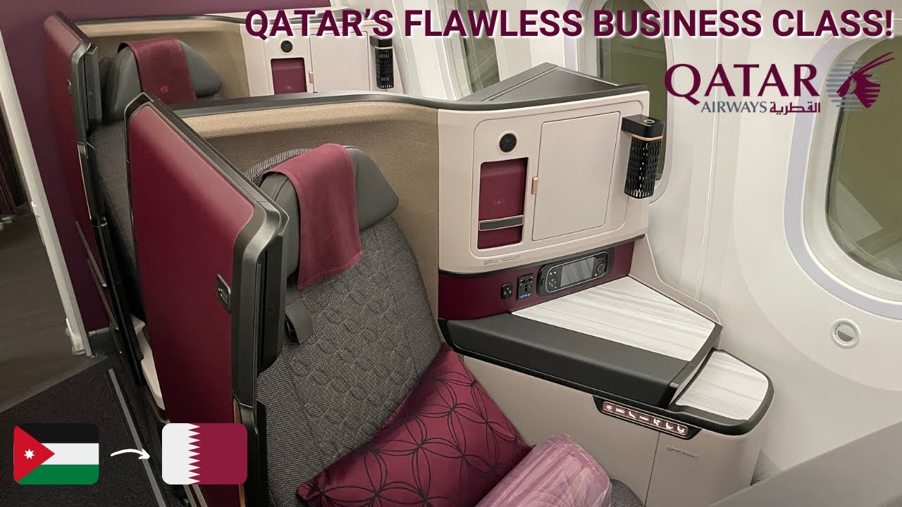 REVIEW | Qatar Airways | Amman (AMM) - Doha (DOH) | Boeing 787-9 Dreamliner | Business