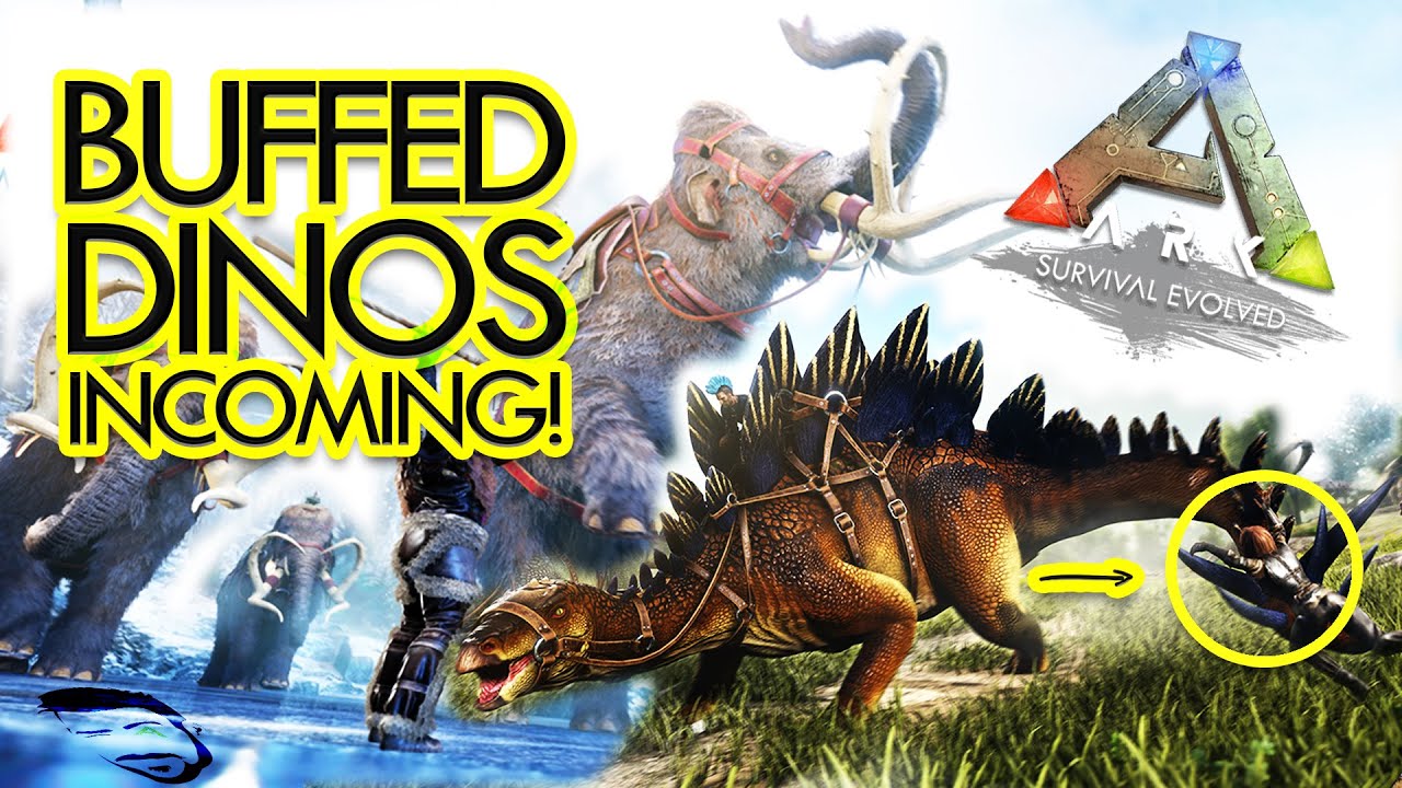 TLC 3 NEWS! Mammoth & Stego Buffs in ARK Survival Evolved