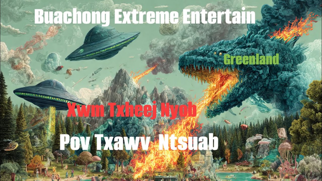 Xwm Txheej Txaus Ntahai Nyob Pov Txwv Ntsuab. 
