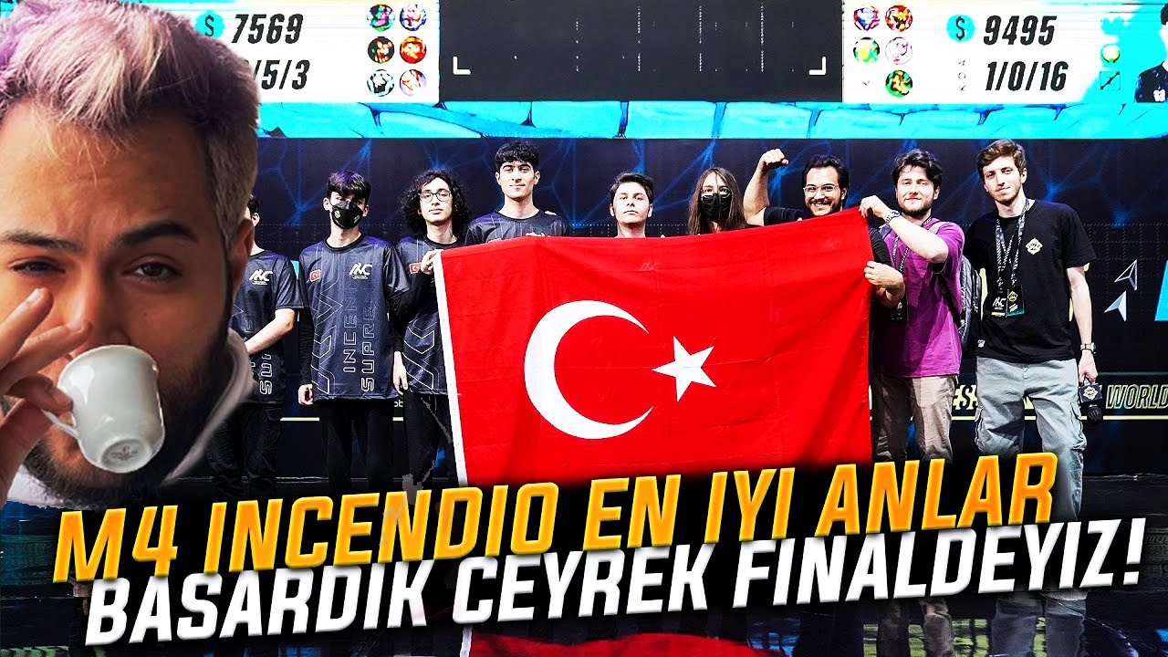 Incendio En İyi Global M4 Anları |  GAMEPLAY MONTAGE | Mobile Legends