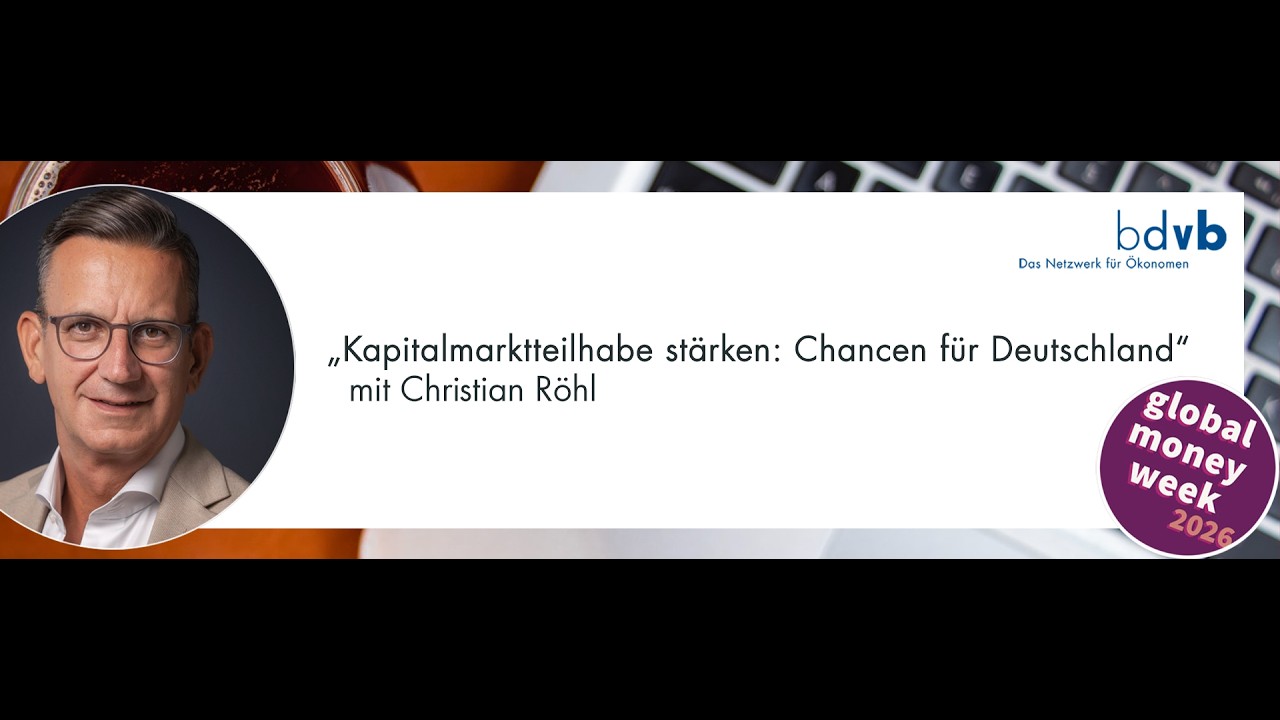 Kapitalmarktteilhabe stärken: Chancen für Deutschland