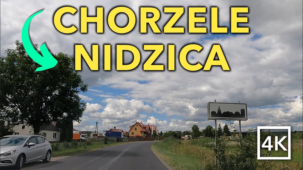 Driving CHORZELE to NIDZICA - Poland 🇵🇱
