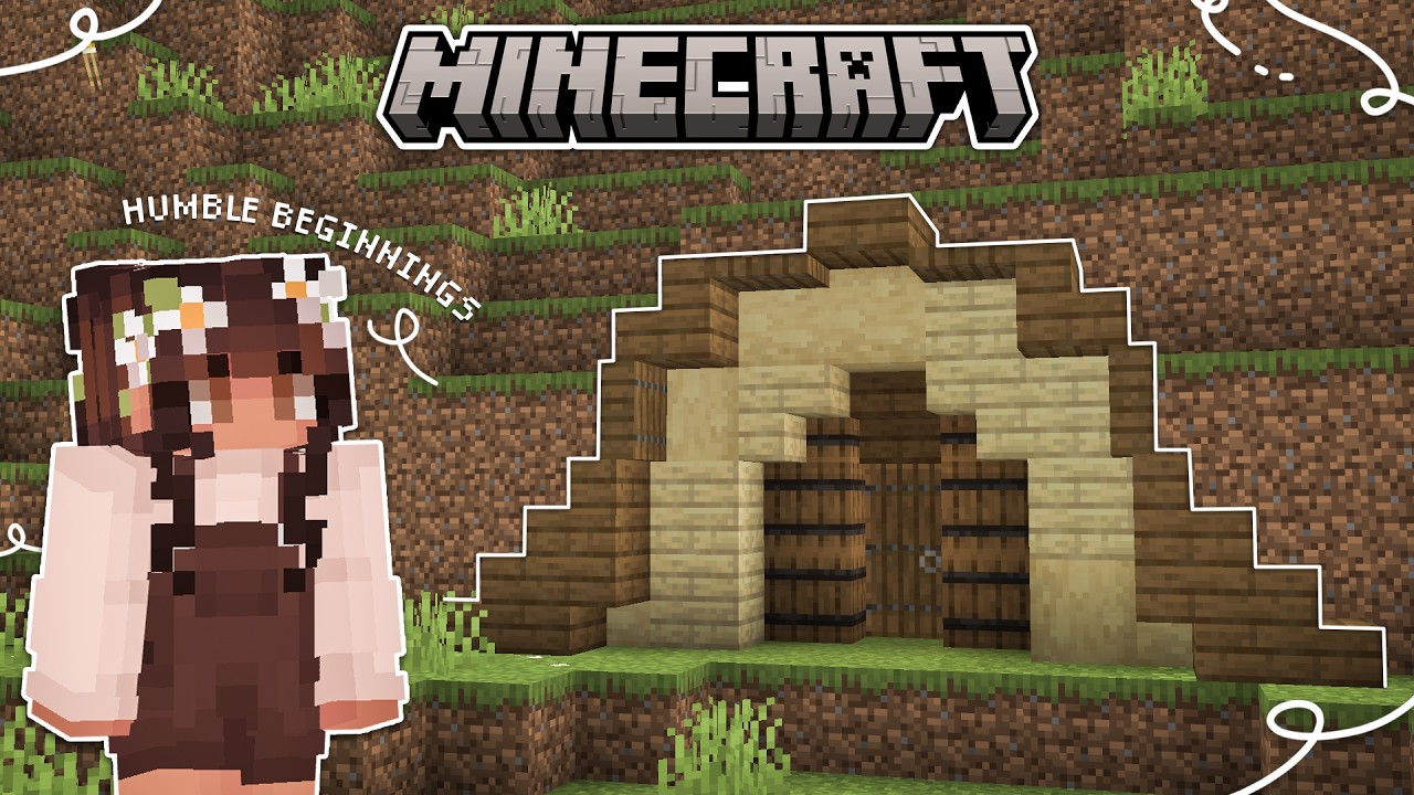 A Relaxing Vanilla Minecraft Longplay (with commentary) ☕